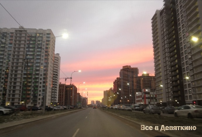 Рассветы в Мурино