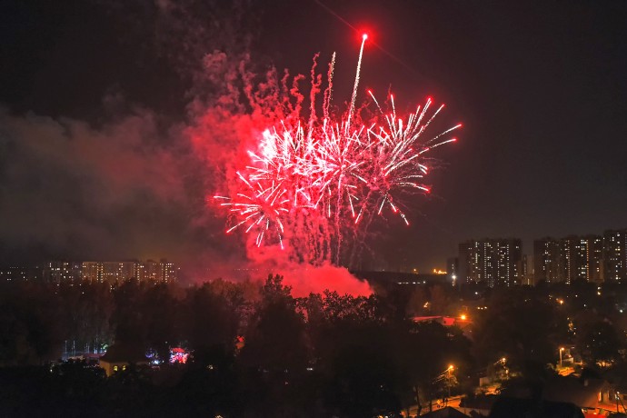 Салют в Мурино