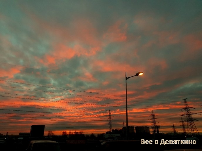Закаты Мурино